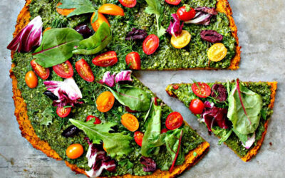 The seven vegetable pizza #GivingTuesday#India